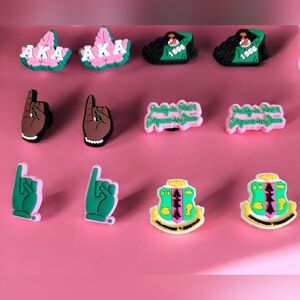 AKA Sorority Croc Charms